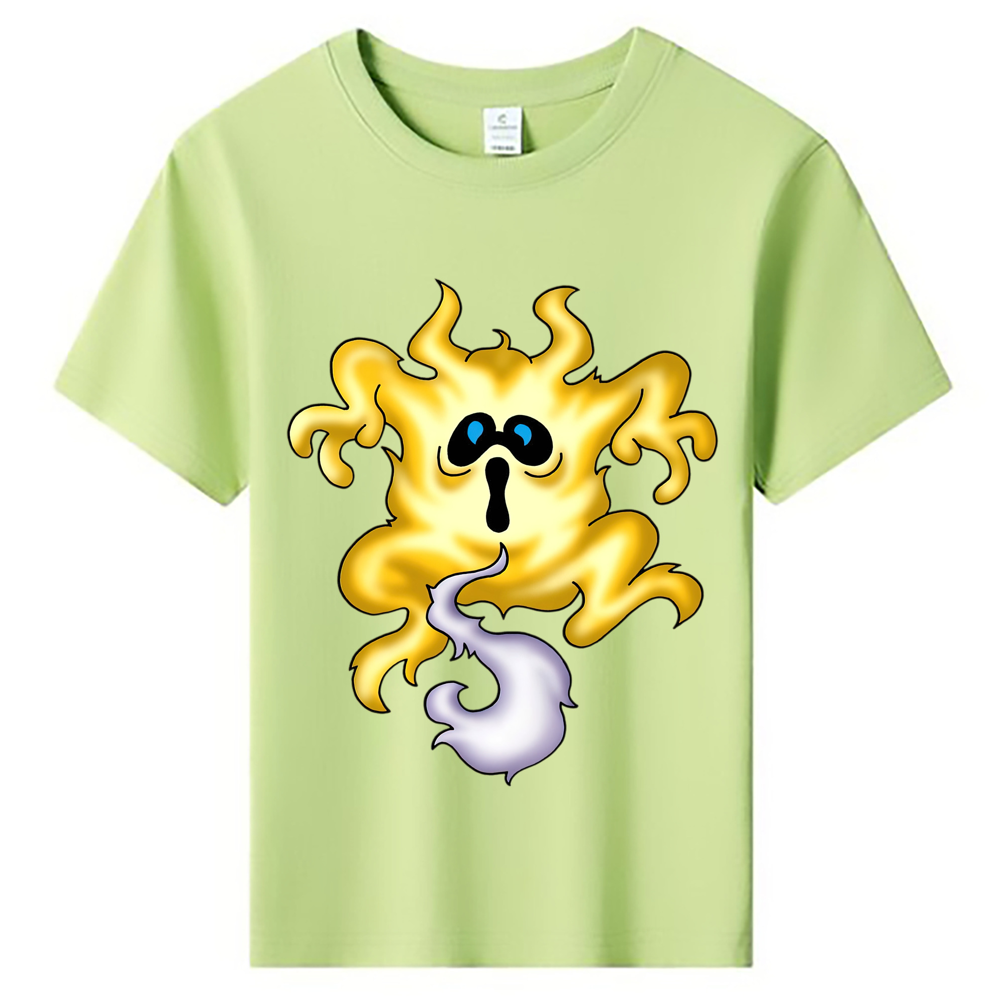 （画像用） ドラゴンクエスト Doragon Kuesuto Dragon Quest 綿100％キッズTシャツ（フロントプリント）